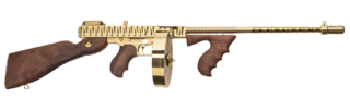 Kahr Arms 1927A1 Deluxe .45 ACP Semi-Auto Rifle - Gold - 16.5" - 20 Round